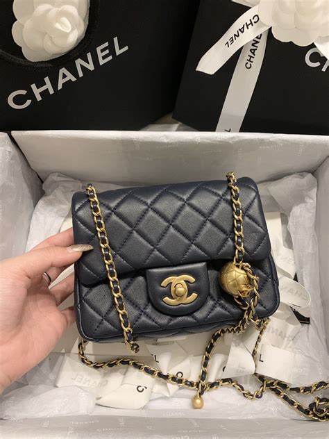 chanel gold ball|mini flap bag Chanel 2021.